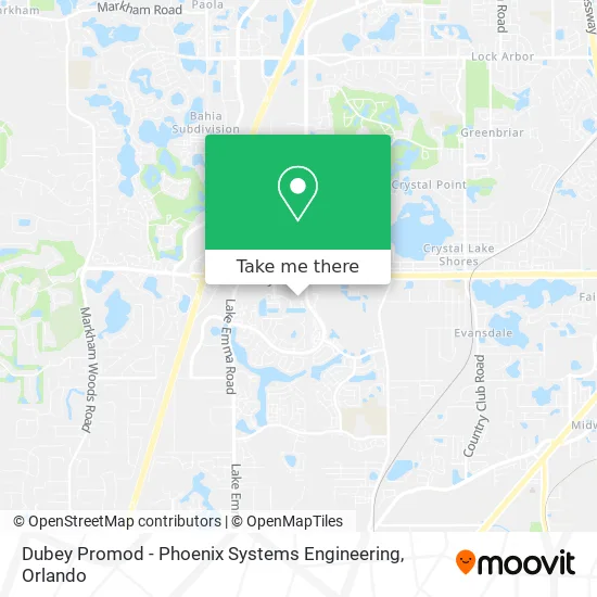 Dubey Promod - Phoenix Systems Engineering map