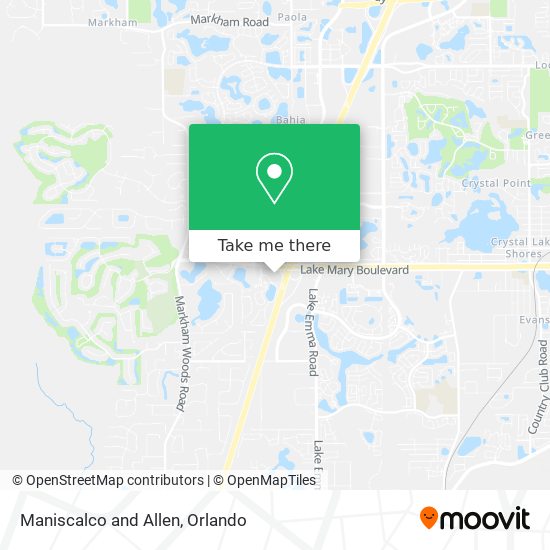 Maniscalco and Allen map
