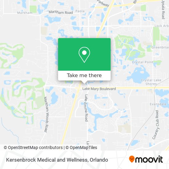 Kersenbrock Medical and Wellness map