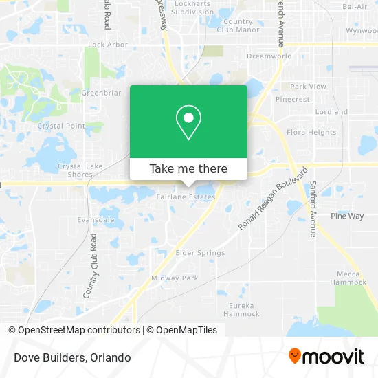 Dove Builders map