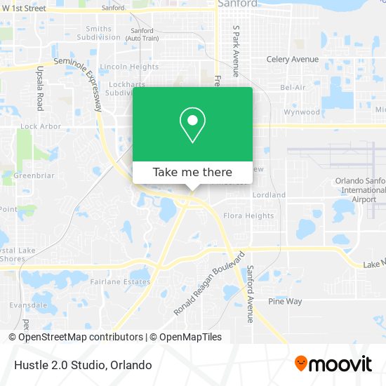 Mapa de Hustle 2.0 Studio