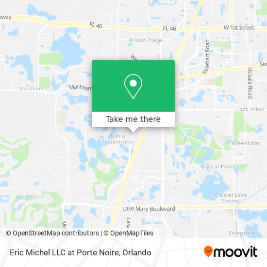 Eric Michel LLC at Porte Noire map