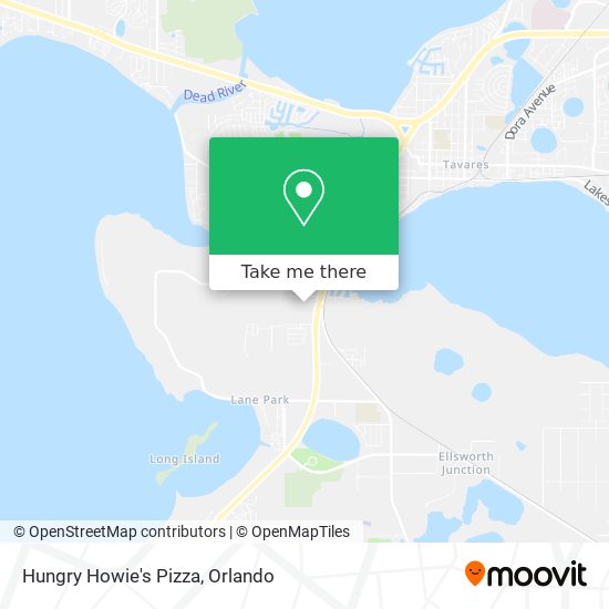 Hungry Howie's Pizza map
