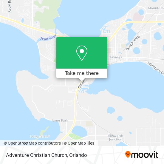 Adventure Christian Church map