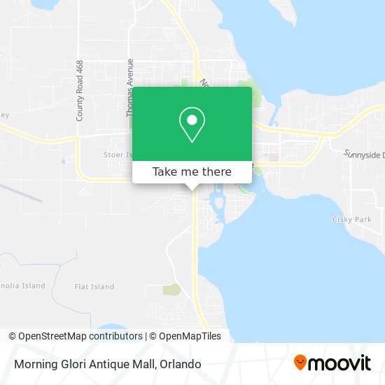 Morning Glori Antique Mall map
