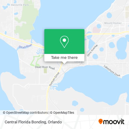 Mapa de Central Florida Bonding