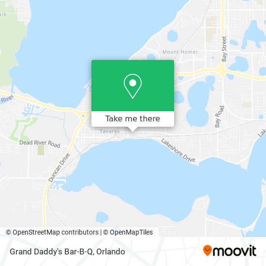 Mapa de Grand Daddy's Bar-B-Q