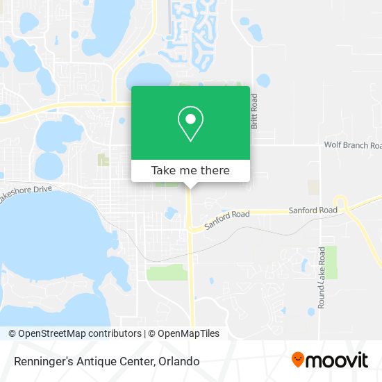 Mapa de Renninger's Antique Center