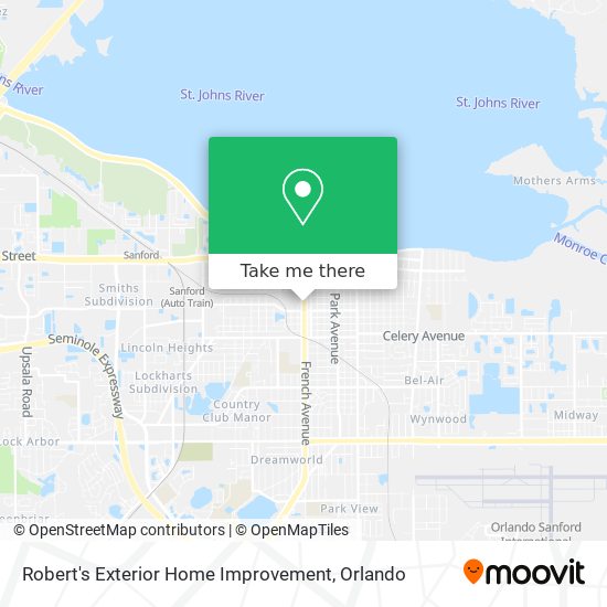 Mapa de Robert's Exterior Home Improvement