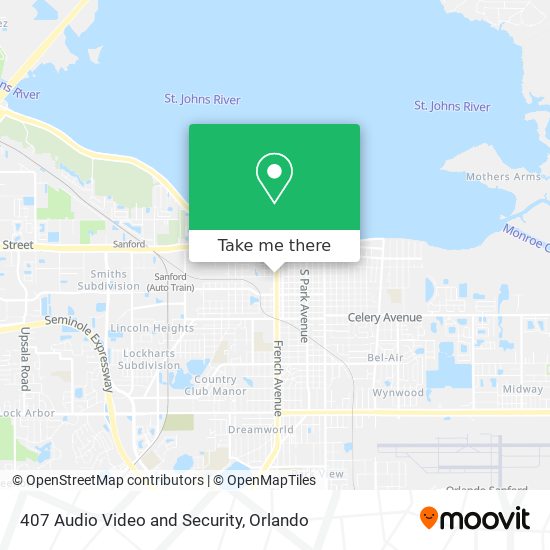 Mapa de 407 Audio Video and Security
