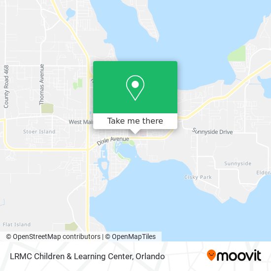 LRMC Children & Learning Center map