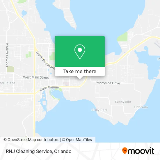 RNJ Cleaning Service map