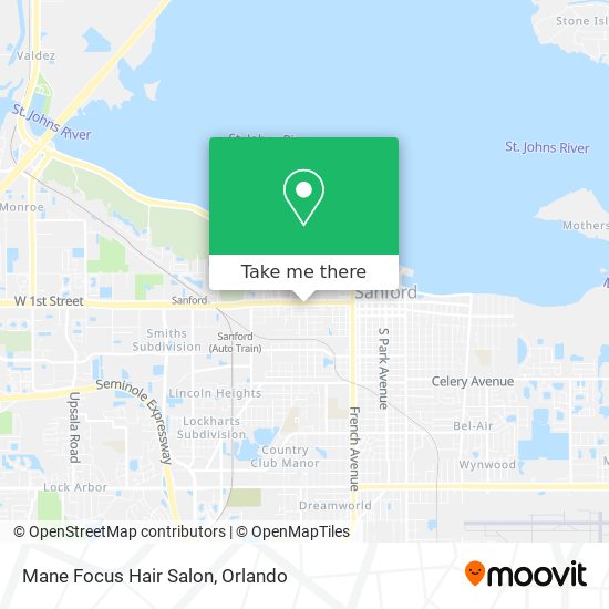 Mane Focus Hair Salon map