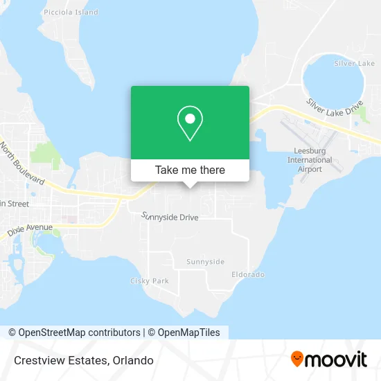 Crestview Estates map