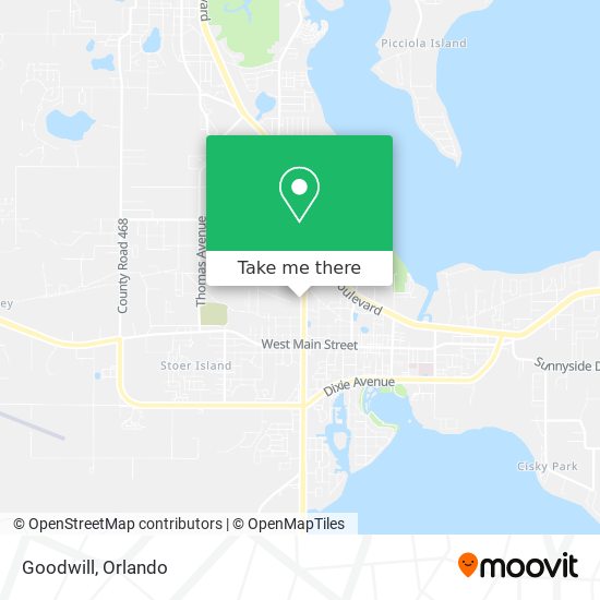 Goodwill map