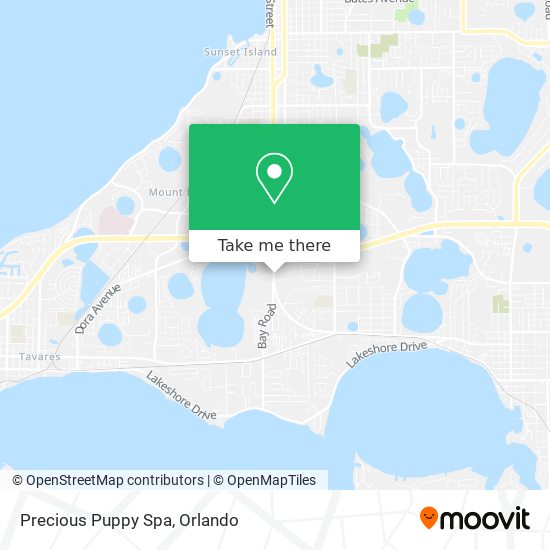 Precious Puppy Spa map