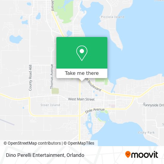 Mapa de Dino Perelli Entertainment