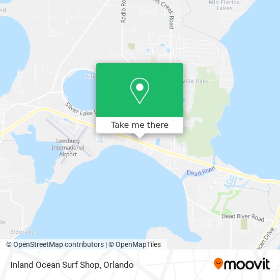 Inland Ocean Surf Shop map