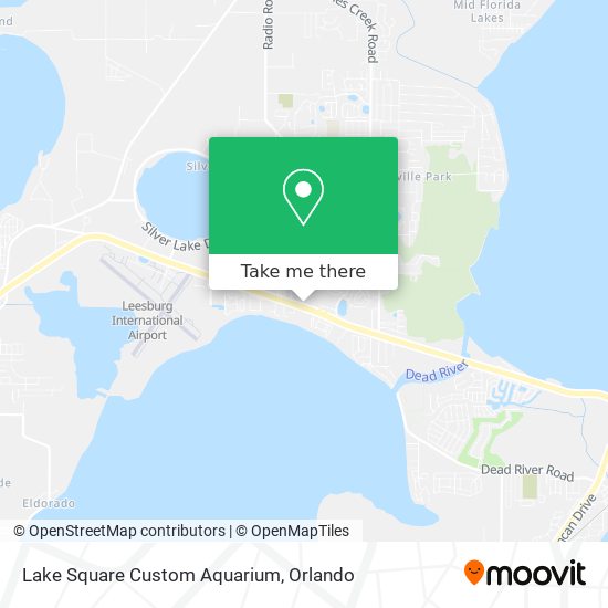 Lake Square Custom Aquarium map
