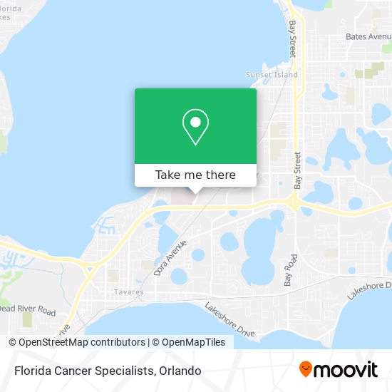 Florida Cancer Specialists map