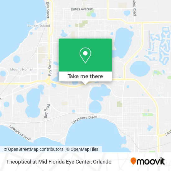 Theoptical at Mid Florida Eye Center map