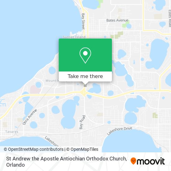 St Andrew the Apostle Antiochian Orthodox Church map