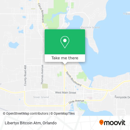 Libertyx Bitcoin Atm map