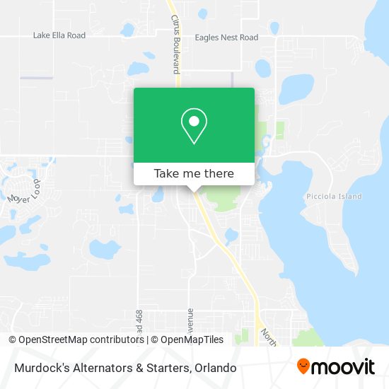Murdock's Alternators & Starters map