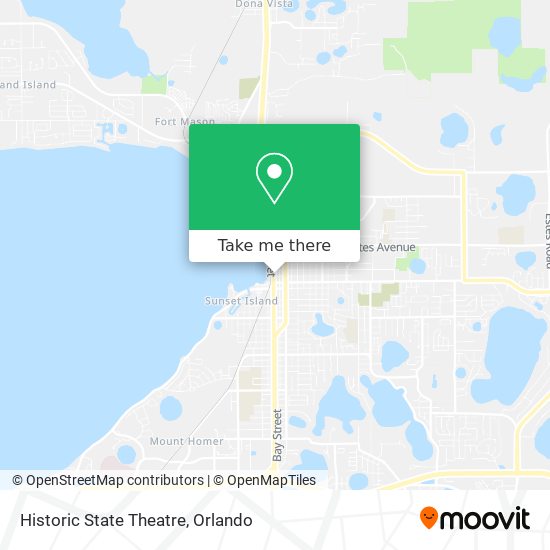 Historic State Theatre map