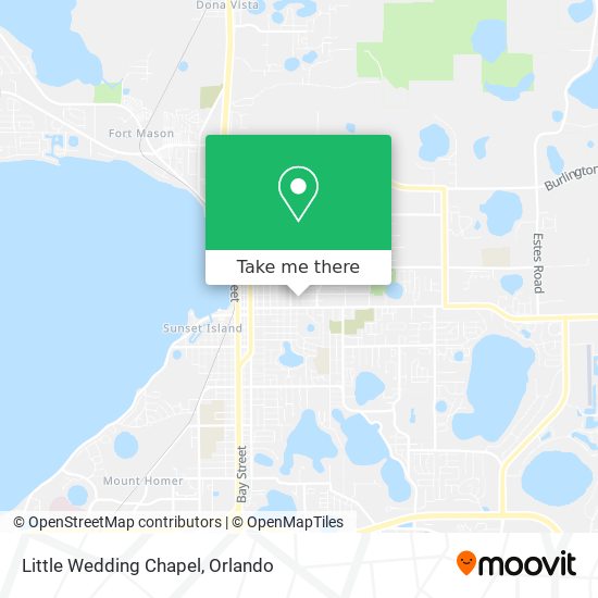 Little Wedding Chapel map