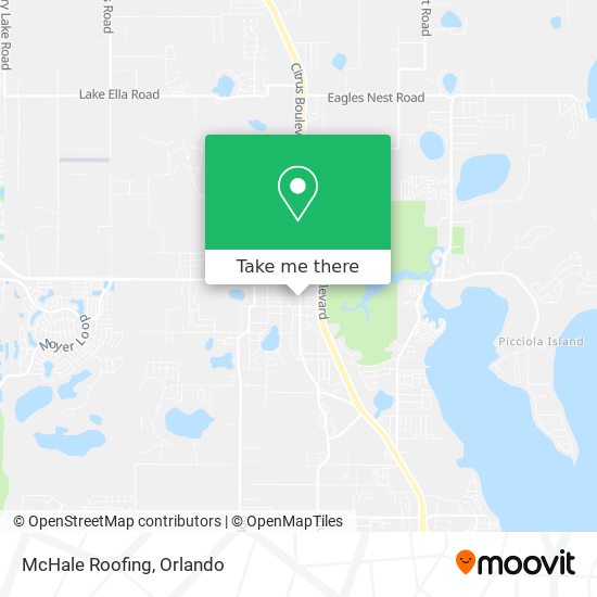 McHale Roofing map