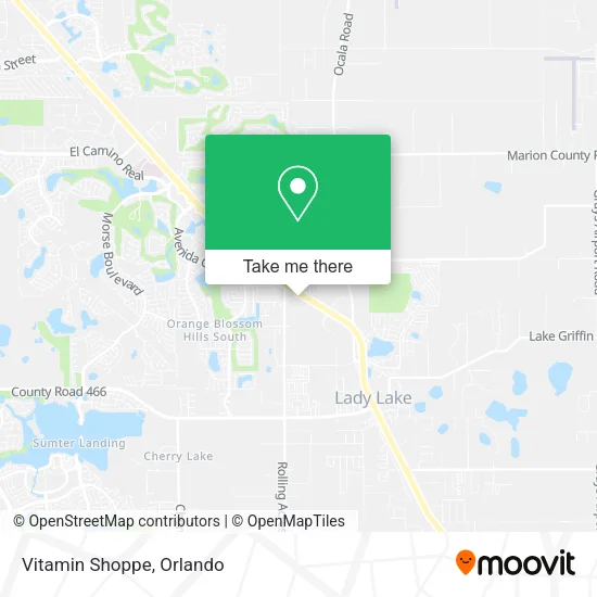 Vitamin Shoppe map
