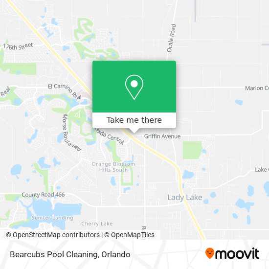 Bearcubs Pool Cleaning map