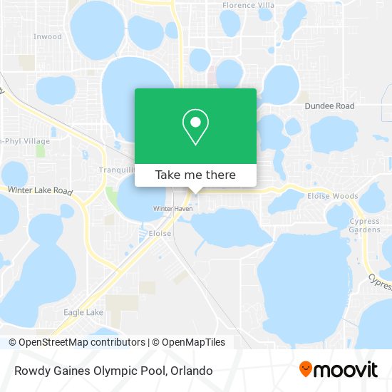 Rowdy Gaines Olympic Pool map