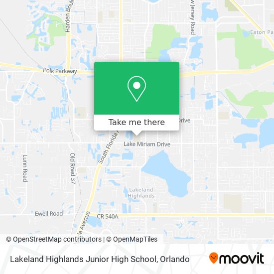 Mapa de Lakeland Highlands Junior High School