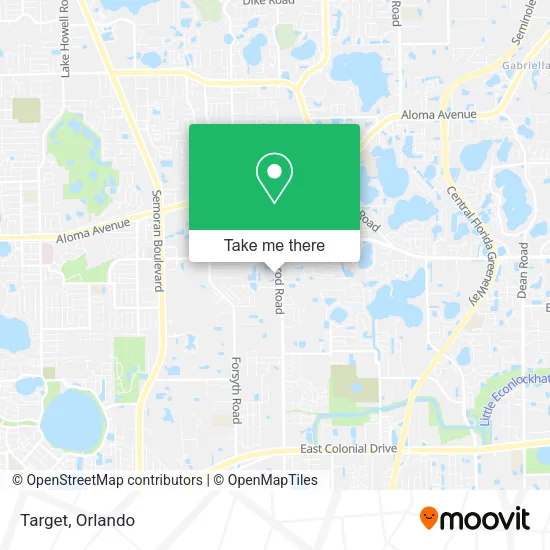 Mapa de Target