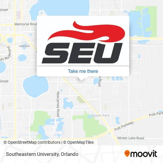 Southeastern University map