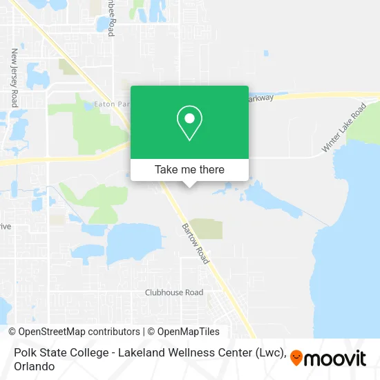 Polk State College - Lakeland Wellness Center (Lwc) map