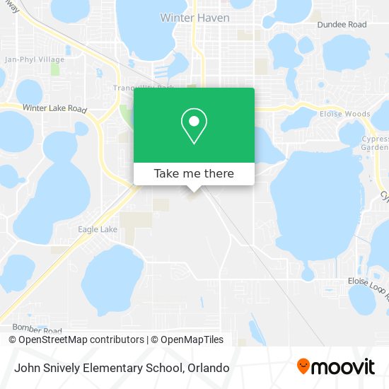 John Snively Elementary School map