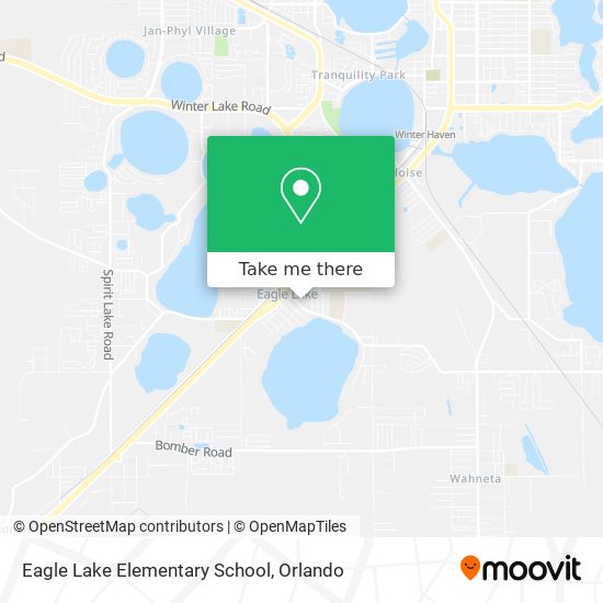 Eagle Lake Elementary School map