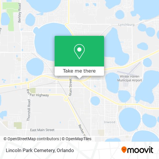 Lincoln Park Cemetery map