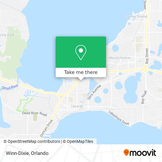 Winn-Dixie map