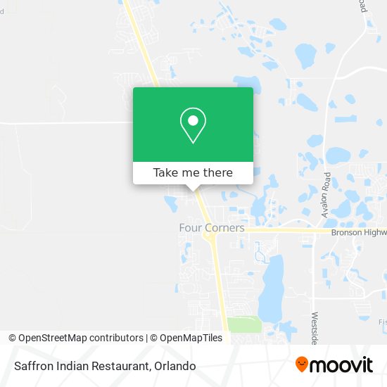 Saffron Indian Restaurant map