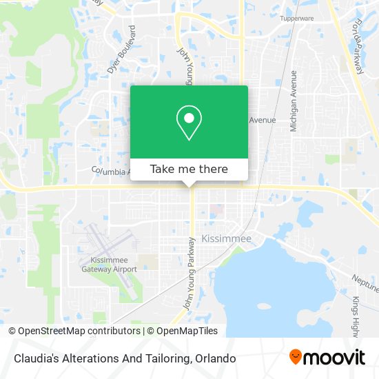Mapa de Claudia's Alterations And Tailoring