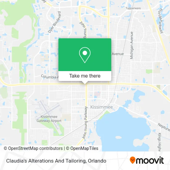 Mapa de Claudia's Alterations And Tailoring