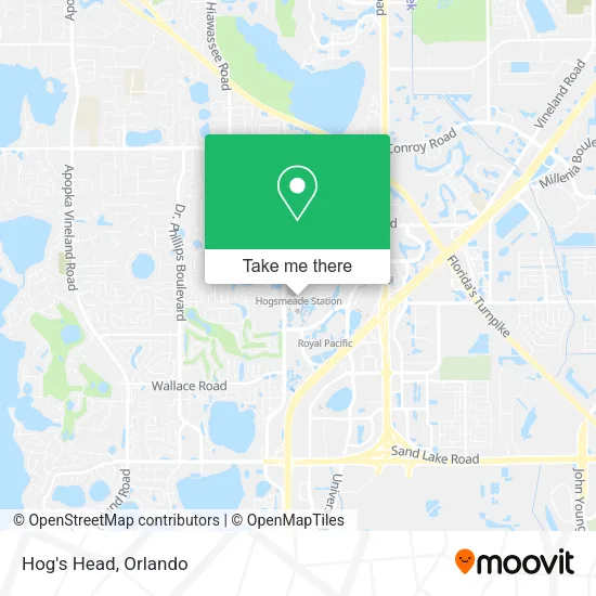 Hog's Head map