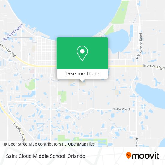 Mapa de Saint Cloud Middle School
