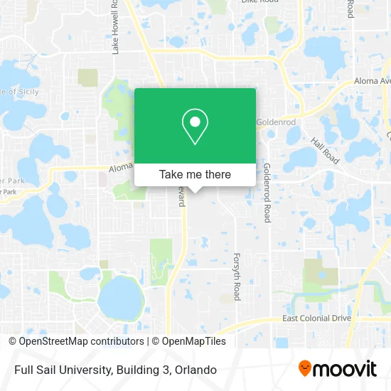 Full Sail University, Building 3 map