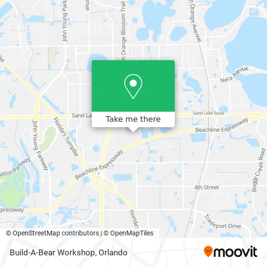 Build-A-Bear Workshop map