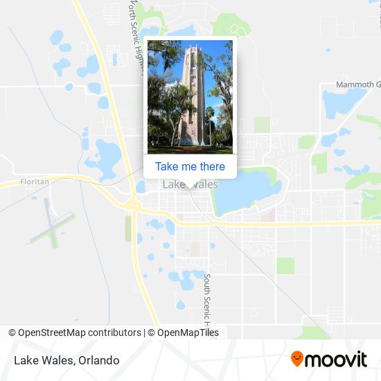 Lake Wales map